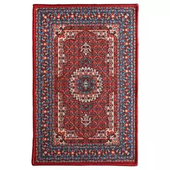 Придверный коврик СКИВХОЛЬМЕ, 40х60 см, цвет красный/синий