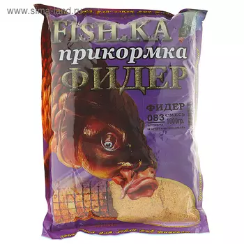 Прикормка Fish.ka Фидер, вес 1 кг