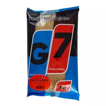 Прикормка GF G-7 КАРП-КАРАСЬ 1кг
