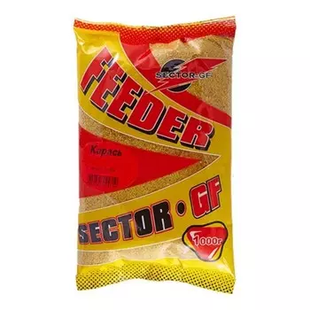 Прикормка GF Sector ФИДЕР КАРАСЬ 1кг