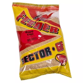 Прикормка GF Sector ФИДЕР КАРП 1кг