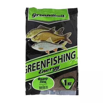 Прикормка Greenfishing Energy, фидер лещ, 1 кг