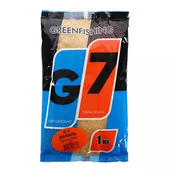 Прикормка Greenfishing G-7, универсальная ваниль, 1 кг