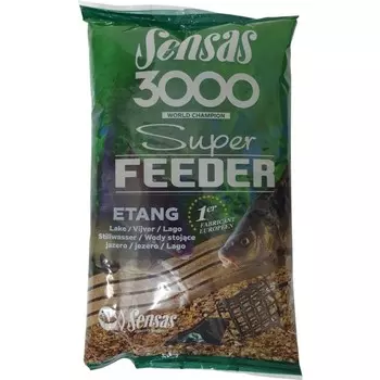 Прикормка Sensas 3000 Super FEEDER LAKE 1кг