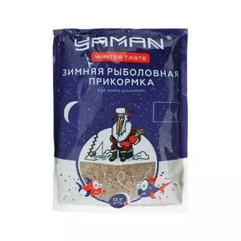 Прикормка Yaman Winter Taste Карась зимняя, чеснок, МИКС, 700 г