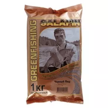 Прикормка зимняя GF Salapin ЧЕРНЫЙ ЛЕЩ 1кг