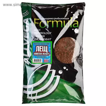 Прикормка зимняя готовая ALLVEGA «Formula Winter Ready», 0,9 кг, лещ