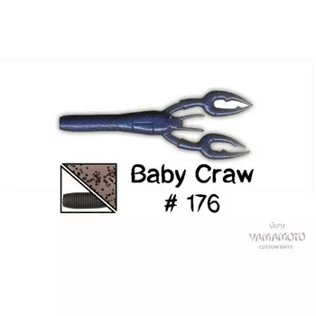 Приманка GARY YAMAMOTO Baby Craw, 95 мм, 10 шт., набор, 01854_1441