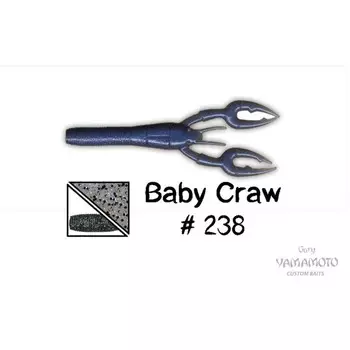 Приманка GARY YAMAMOTO Baby Craw, 95 мм, 10 шт., набор, 01854_3301