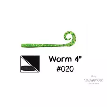 Приманка GARY YAMAMOTO Worm, 101 мм, 10 шт., набор, 01856_1063