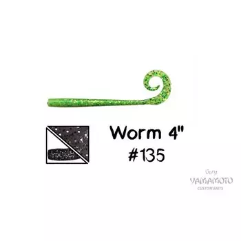 Приманка GARY YAMAMOTO Worm, 101 мм, 10 шт., набор, 01856_2124