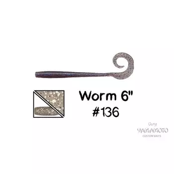 Приманка GARY YAMAMOTO Worm, 152 мм, 10 шт., набор, 01855_2527