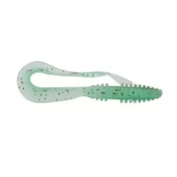 Приманка силиконовая Master Twist PERCH DESERT 2,5" цвет 057 (уп.7шт), зеленый