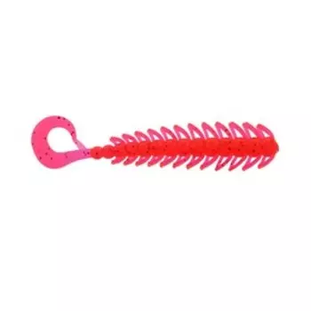 Приманка силиконовая Master Twist SKOLOPENDRA 3" цвет 056 (уп.5шт), фуксия