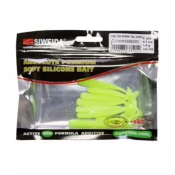 Приманка силиконовая SIWEIDA "Spark Tail Shad" 6,5см 1,6г (8шт.) цв. 165