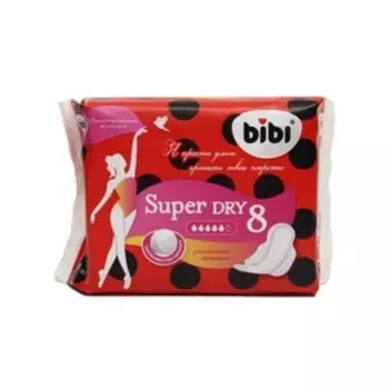 Прокладки «BiBi» Super Ultra Dry 8 шт.