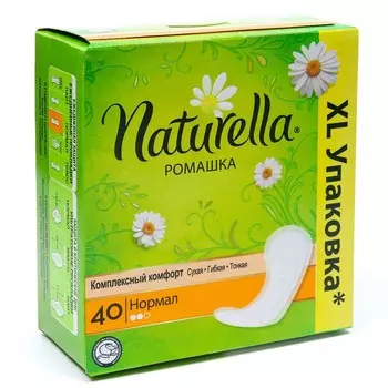 Прокладки ежедневные Naturella Ромашка Нормал, 40 шт.