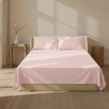Простыня 2 спальная SL Home Modal, 235240 см, розовая, модал