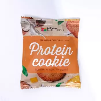 Протеиновое печенье Protein Cookie манго-кокос, 40 г