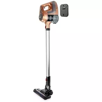 Пылесос BRAYER BR4261, вертикальный, 135/80 Вт, сухая уборка, 1 л, золотистый