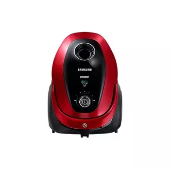 Пылесос Samsung VC20M257AWR, 2000 Вт, 2.5 л, красный