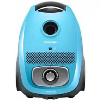 Пылесос Samsung VC24JVNJGBJ, 2400/440 Вт, 3 л, голубой