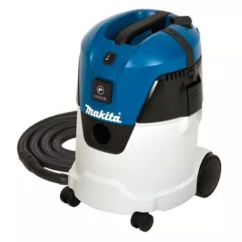 Пылесос строительный Makita VC2512L, вл./сухая уборка, 1000 Вт, 3600 л/мин, 210 мбар, 25 л