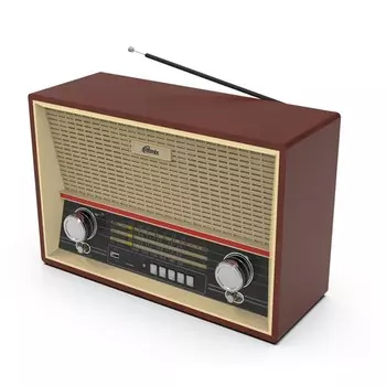 Радиоприемник RITMIX RPR-102 WOOD, FM, MP3, USB, AUX, Micro SD, ВТ, дерево