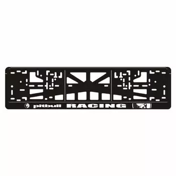 Рамка для автомобильного номера "Pitbull RACING"