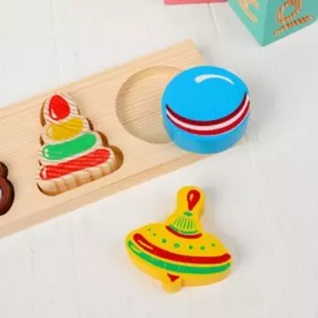 Рамка - вкладыш «Игрушки», 5 деталей