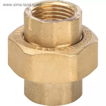 Соединение разъемное STOUT SFT-0033-000012, 1/2", внутренняя/внутренняя резьба