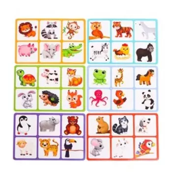 Развивающая игра IQ-лото «Мамы и малыши», уценка