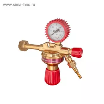 Редуктор пропановый "Сварог" ТECH CONTROL PB, LR-128, рабочее/на входе 0.6/2.5 мПа, 5 м3/час 40648