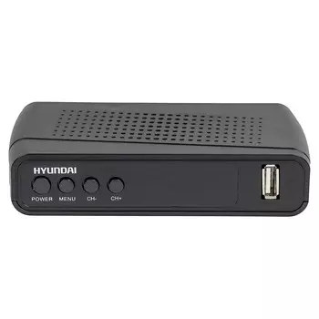 Ресивер DVB-T2 Hyundai H-DVB520 черный