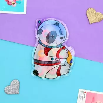 Резинка для волос "Фитюлька" (набор 30 шт) зверята-космонавты, 2 см, микс