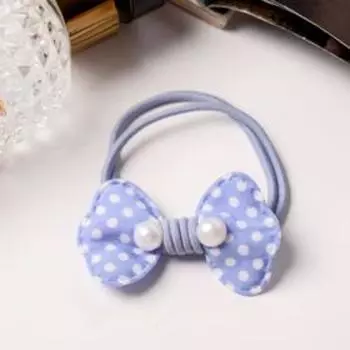 Резинка для волос "Веста" горох, 4,5 см, микс