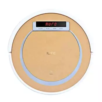 Робот-пылесос ILIFE V55, 50 Вт, сухая/влажная уборка, 0.3/0.3 л, бело-красный