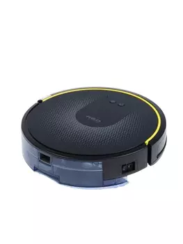 Робот-пылесос RED Solution RV-R6050S, 25 Вт, 2600 мАч, сухая/влажная уборка, Wi-Fi, 0.45 л, ПДУ