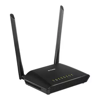 Роутер беспроводной D-Link DIR-615S/RU/B1A, 100 Мбит/с, 4 порта, чёрный
