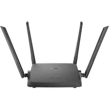 Роутер беспроводной D-Link DIR-825/RU/R5 AC1200 10/100/1000BASE-T черный