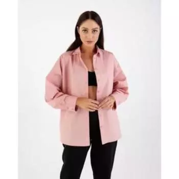 Рубашка женская MIST: Classic Collection, размер 48, розовый