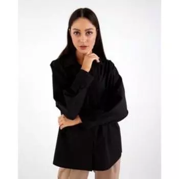 Рубашка женская MIST: Classic Collection, размер 50, чёрный