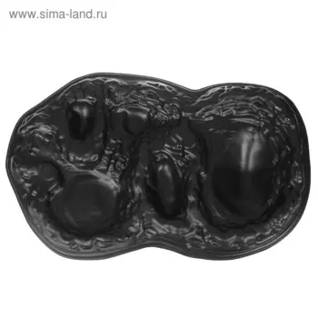 Ручеёк пластиковый, 128 84 см, чёрный