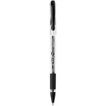 Ручка гелевая BIC Gel-Ocity Stic, узел 0.5 мм, чёрная
