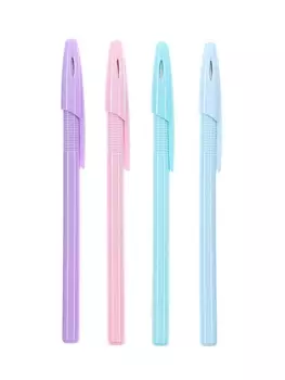 Ручка гелевая ErichKrause R-301 Gel Stick Pastel, 0.5 мм, чёрная