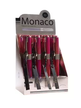 Ручка шариковая BrunoVisconti. MONACO.PEARL 0.5 мм, стержень синий, пурпурный корпус