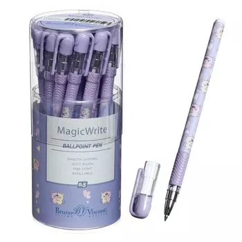 Ручка шариковая MagicWrite «Обнимашки. Мышки», корпус Soft Touch, 0.5 мм, синие чернила
