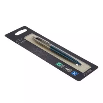 Ручка шариковая Parker JOTTER CORE WATERLOO BLUE CT, синяя, блистер 1953245