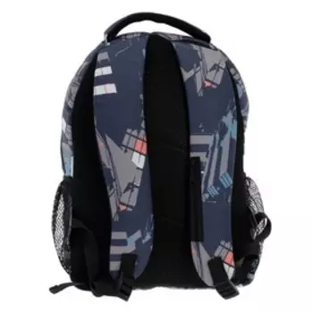 Рюкзак молодежный Erich Krause EasyLine 20 L, 44 х 33 х 23 см, City Life, синий