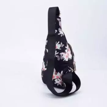 Рюкзак молодёжный, 2 отдела на молниях, наружный карман, цвет чёрный